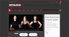 Desktop Screenshot of metaladies.com